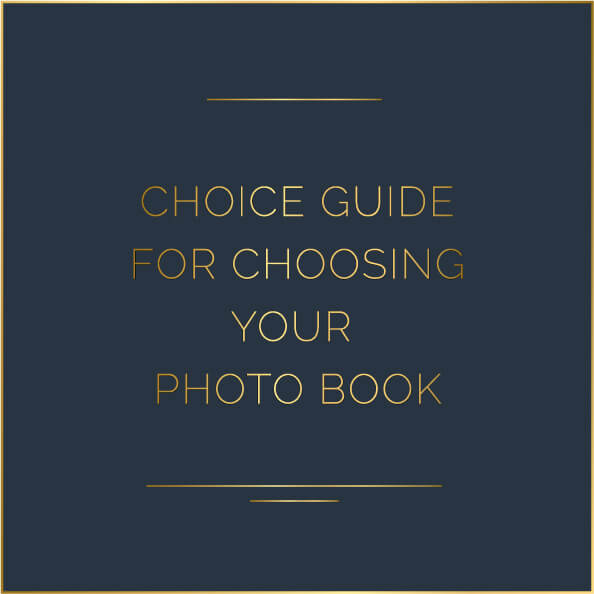 button to go to choice guide for choosing your photo book