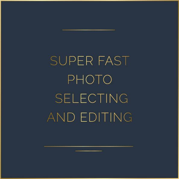 button to go to page with tips for editing and selecting photos super fast