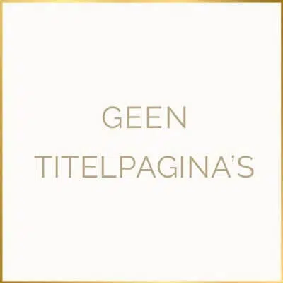 Omslag Frame om je fotoboek