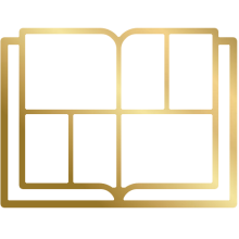 Icoon voor een fotoboek